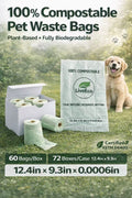LiveEco 100% Compostable Pet Waste Bags